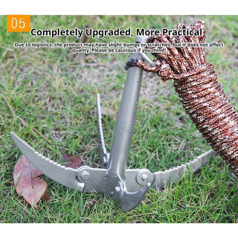 Outdoors Grappling Hook Surviv - Fishing Boat Anchor recension och pris