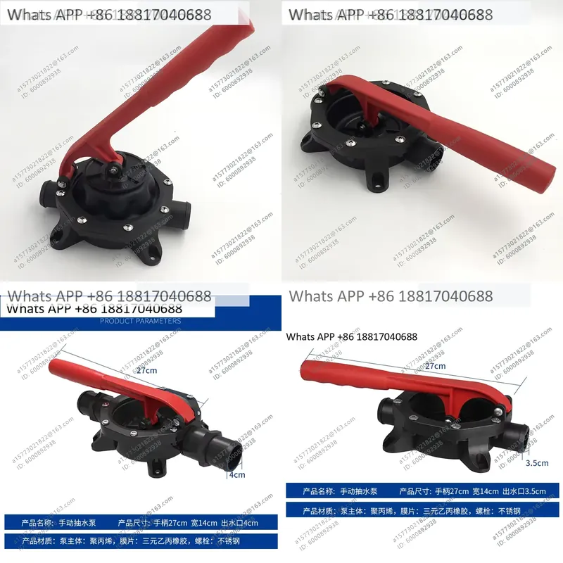 1PC for Marine Hand Crank Bilg - Fishing Boat Bilge Pump recension och pris