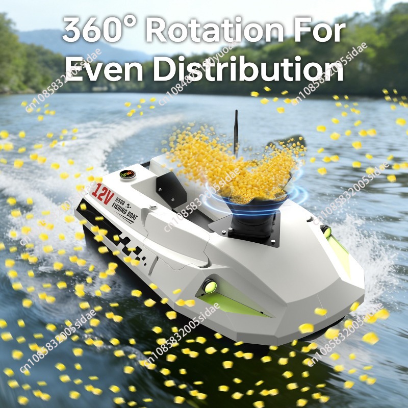 360 Degree Rotatable Rechargea - Fishing Boat Anchor Winch recension och pris