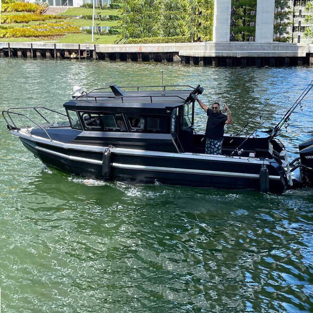 Fishing Boat 18ft Aluminum wit - Fishing Boat Trailer recension och pris