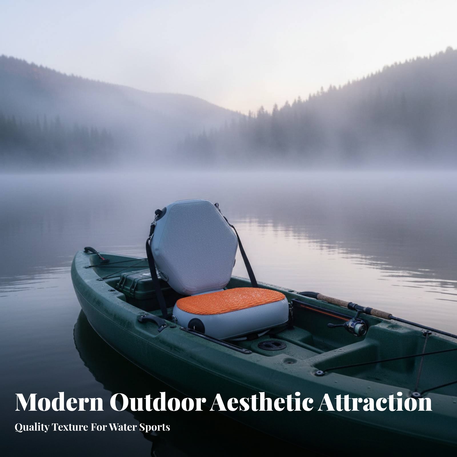 Inflatable Kayak Seat Wear-Res - Fishing Boat Paddle recension och pris