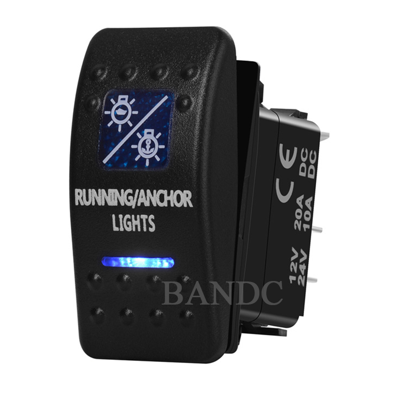 Blue Led Running/Anchor Light  - Fishing Boat Anchor recension och pris