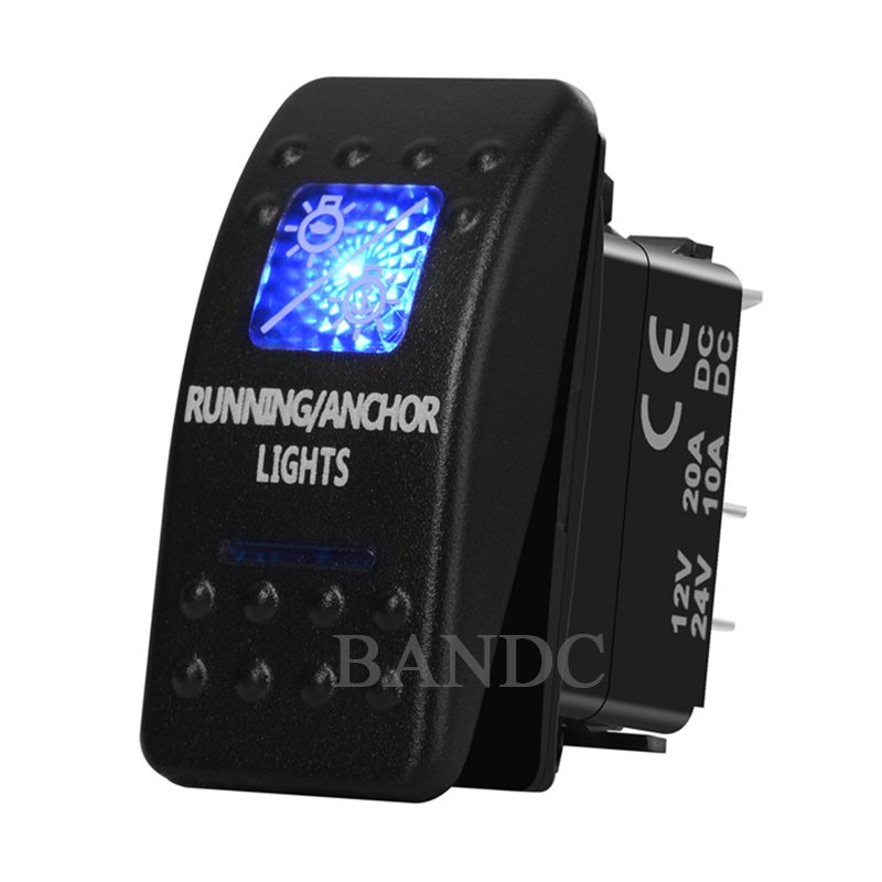 Blue Led Running/Anchor Light  - Fishing Boat Anchor recension och pris