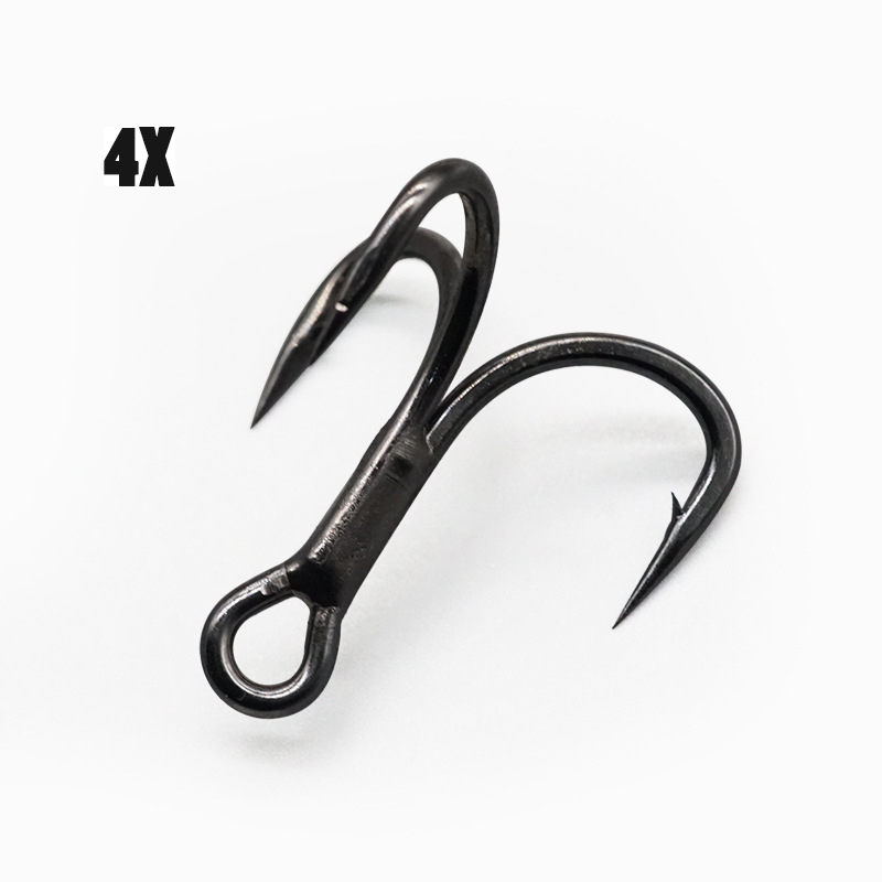 100Pcs Fishhooks 4X Strong Tre - Fishing Boat Anchor recension och pris