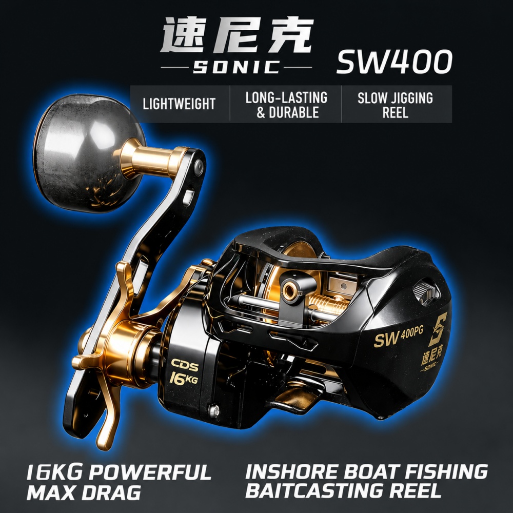 Saltwater Jigging Baitcasting  - Fishing Boat Anchor recension och pris