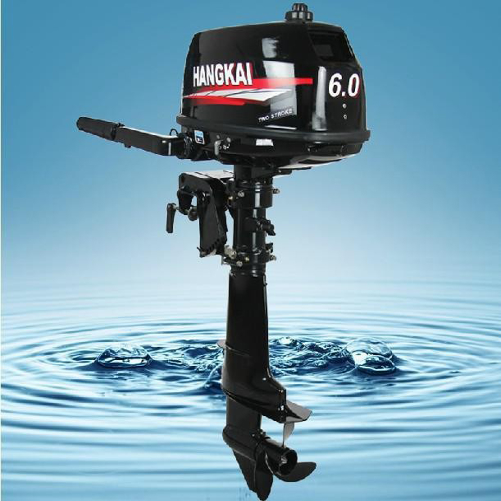 Hangkai 6Hp 2 Stroke Fishing B - Fishing Boat Outboard Motor recension och pris