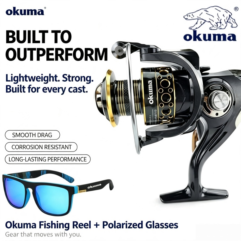 OKUMA-Spinning Reel, MetalUltr - Abu Garcia Reel Max recension och pris
