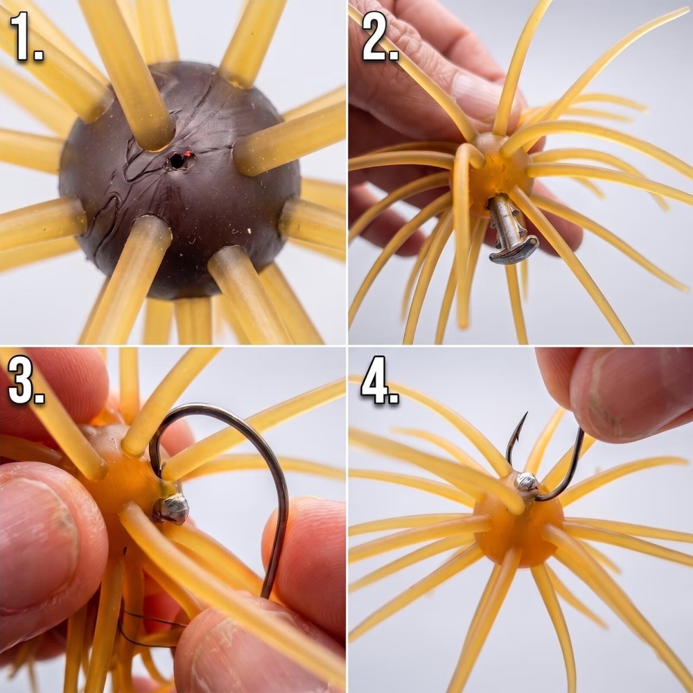 5pcs Sea Urchin Bait Weights w - Fishing Boat Anchor recension och pris